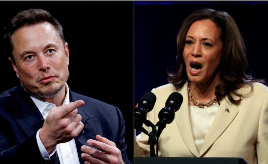 Elon Musk Shares AI-Generated Kamala Harris Video