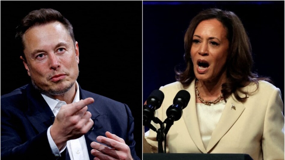 Elon Musk Shares AI-Generated Kamala Harris Video