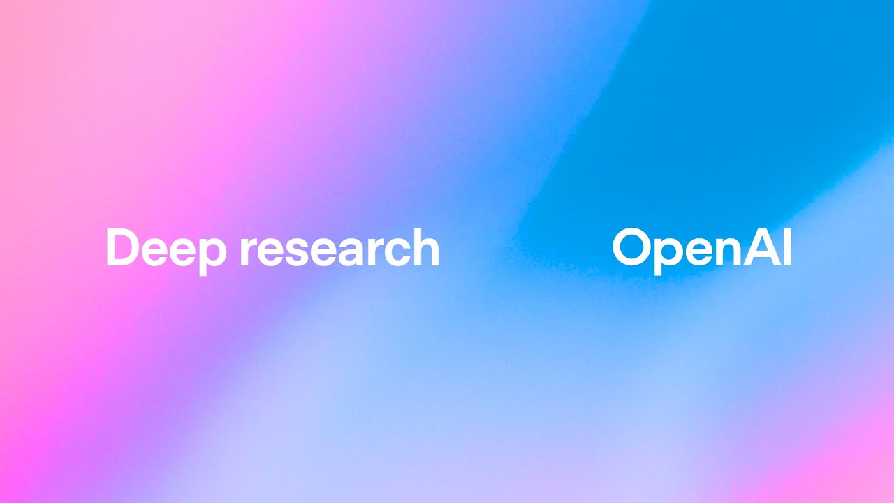 OpenAI Releases Deep Research